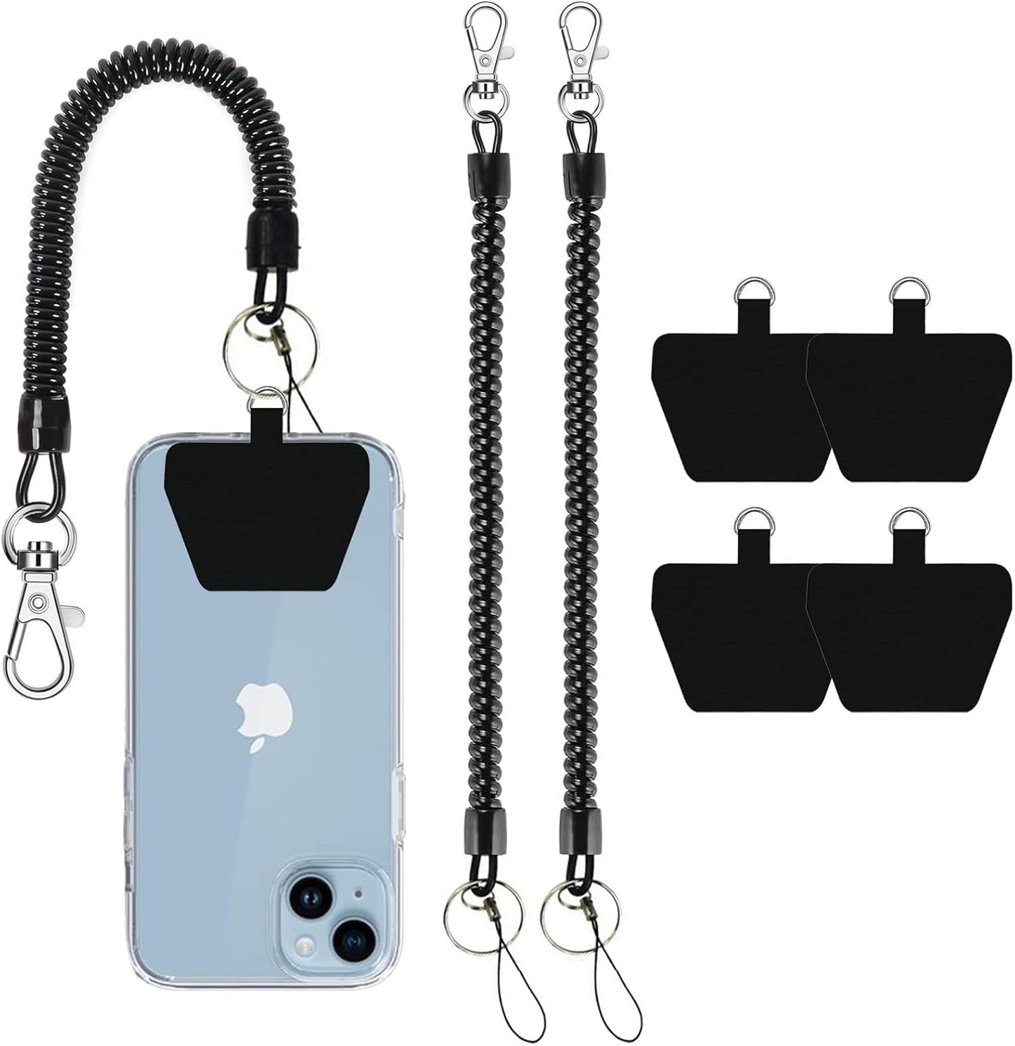 Compatible with all smartphones Black spring wrist 1