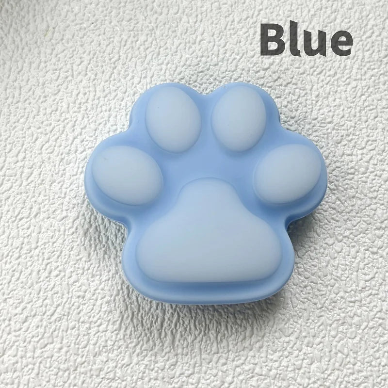 Cat paw shaped cute foldable and expandable phone grip holder 11