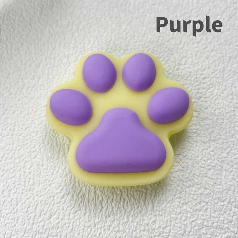 Cat paw shaped cute foldable and expandable phone grip holder 13