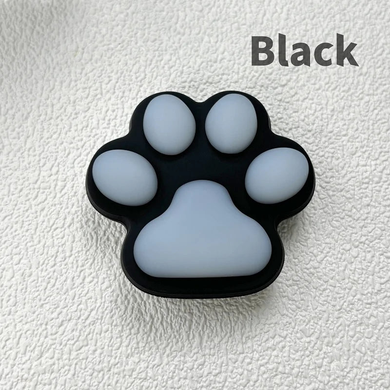 Cat paw shaped cute foldable and expandable phone grip holder 7
