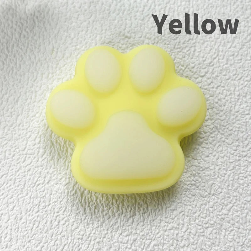 Cat paw shaped cute foldable and expandable phone grip holder 9