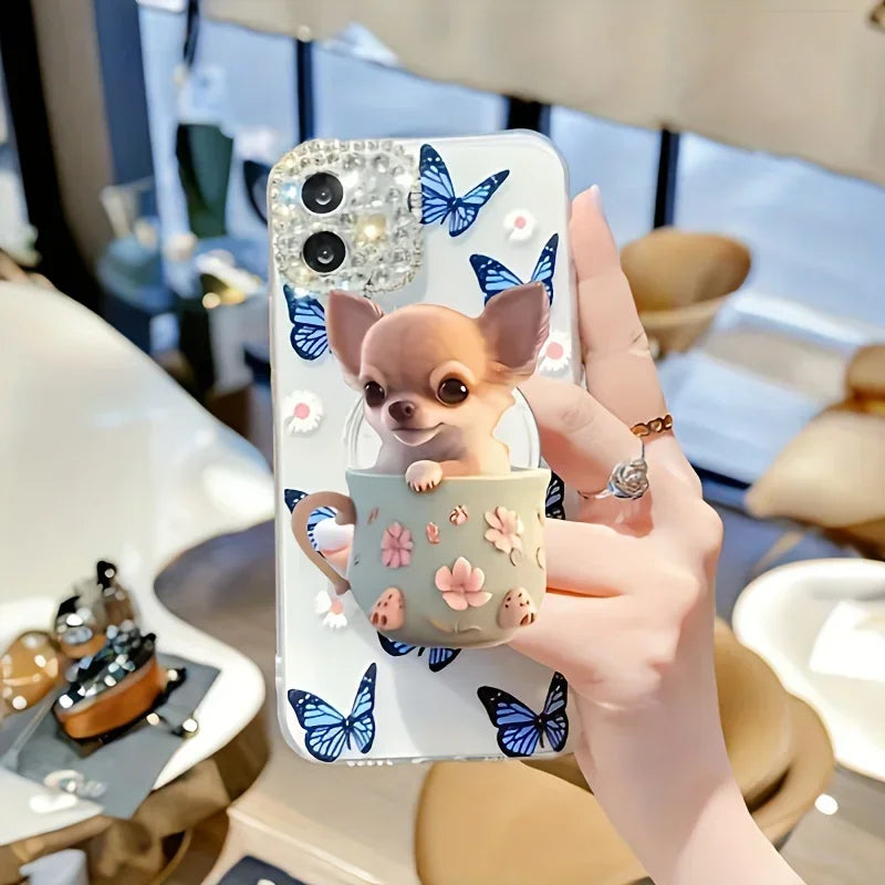 Chihuahua Puppy Phone Holder 2