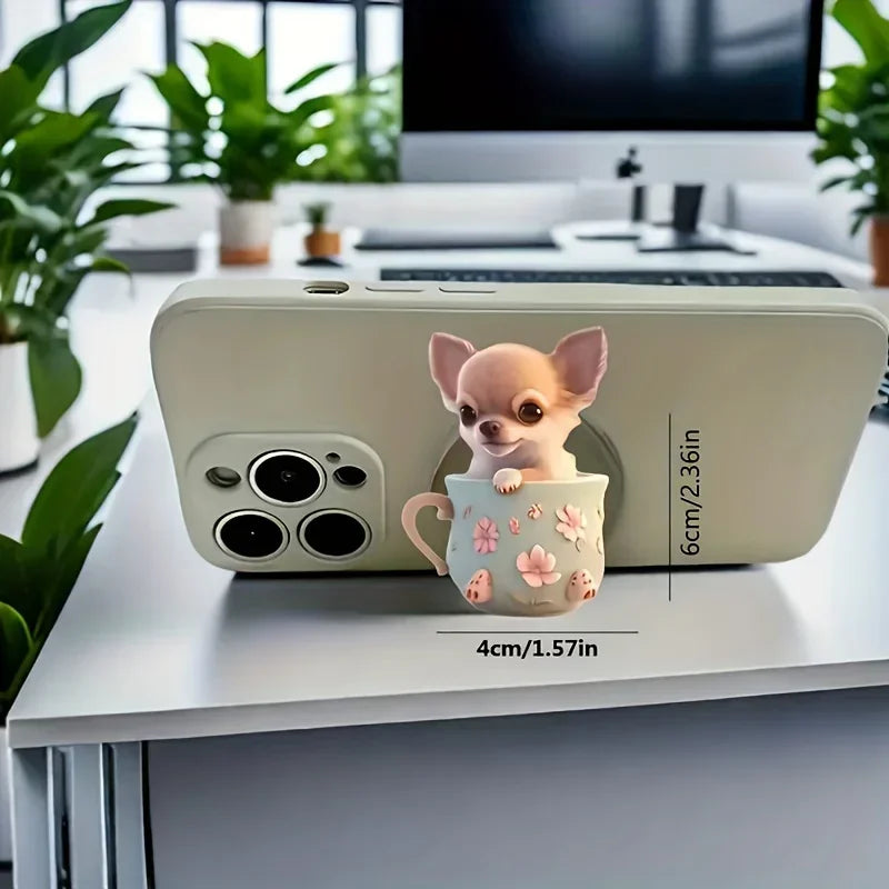 Chihuahua Puppy Phone Holder 3