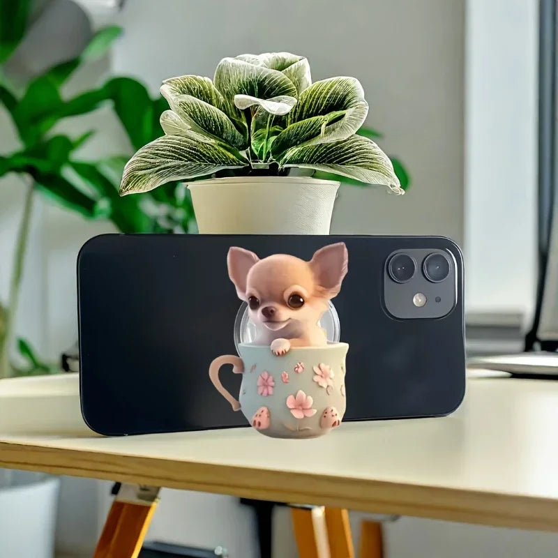Chihuahua Puppy Phone Holder 4