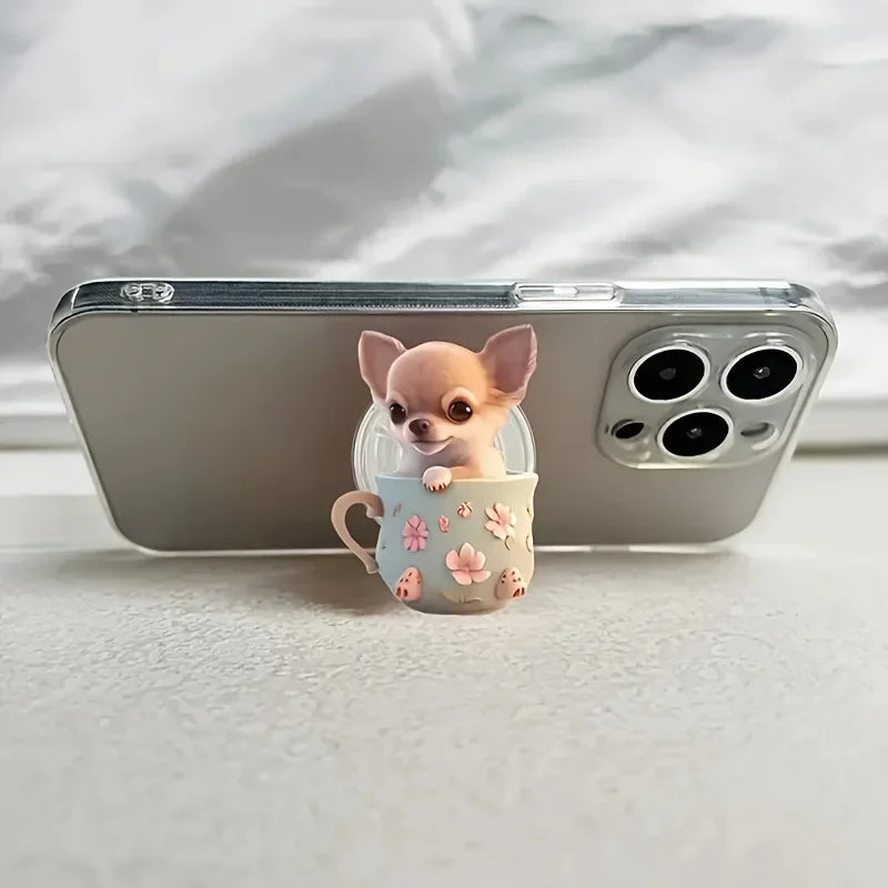 Chihuahua Puppy Phone Holder 5