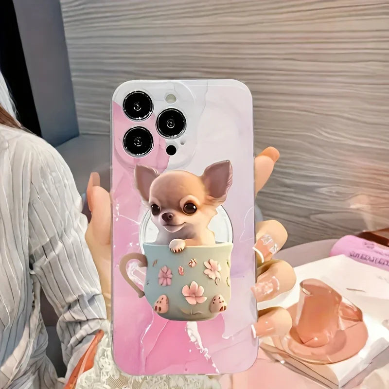 Chihuahua Puppy Phone Holder 6