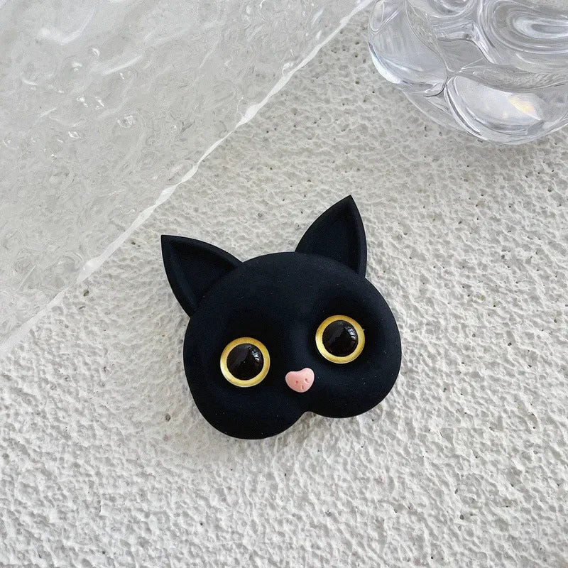 Cute cartoon cat universal folding phone holder 12