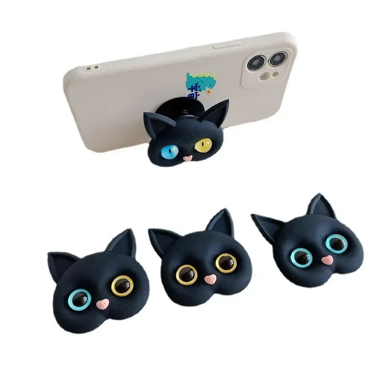 Cute cartoon cat universal folding phone holder 5