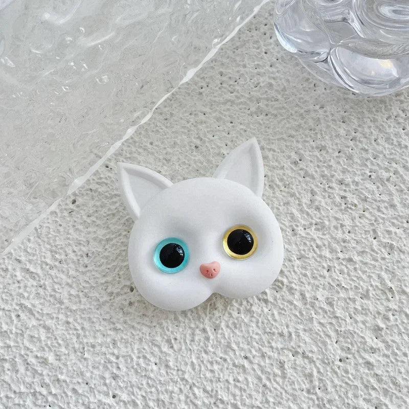 Cute cartoon cat universal folding phone holder 7