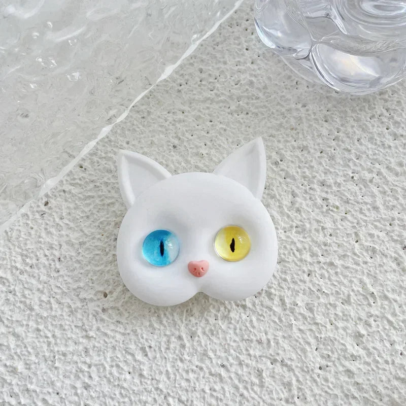 Cute cartoon cat universal folding phone holder 9