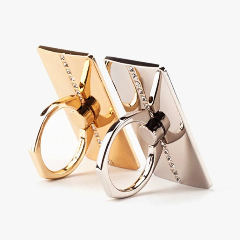 Fashionable Shiny Rhinestone Phone Ring Stand 2