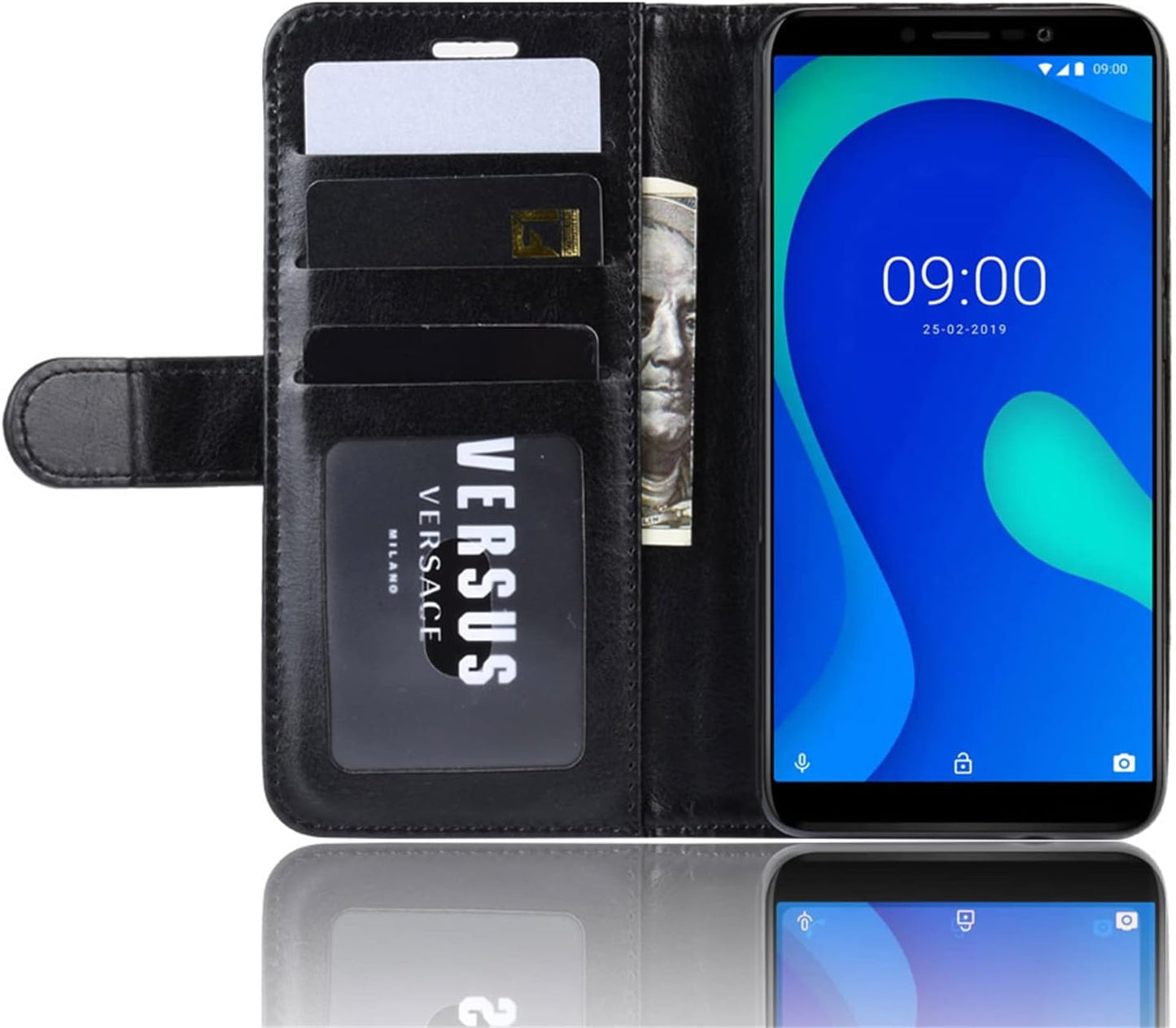 Flip Case PU Leather Wallet for Wiko Y80 3