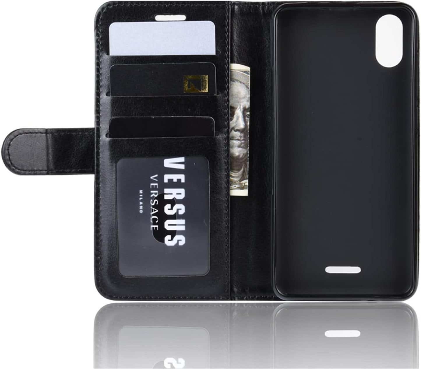 Flip Case PU Leather Wallet for Wiko Y80 4