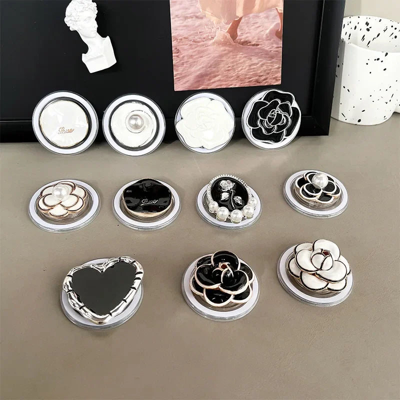 Geometric Love Camellia Magnetic Bracket 1