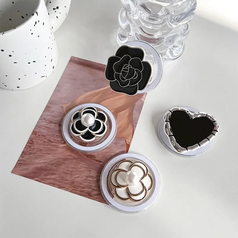 Geometric Love Camellia Magnetic Bracket 5