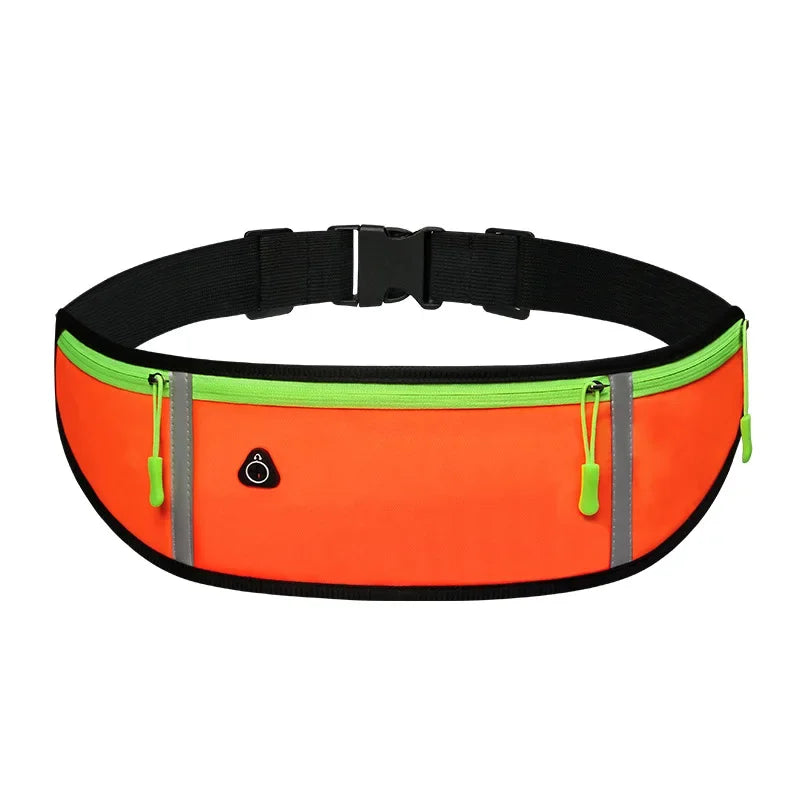 Outdoor fitness sports bag suitable for men and women waterproof invisible belt bag 9