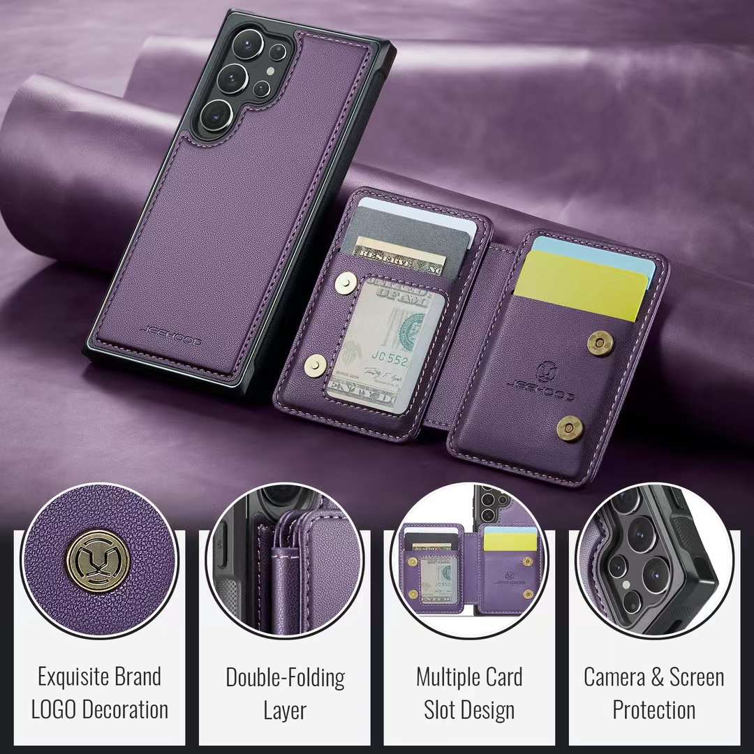 Mysterious and noble, a purple phone case with unique personality and fashion sense