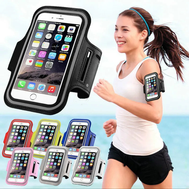 Running Sports Armband Zipper Arm Bag Protective Case 2
