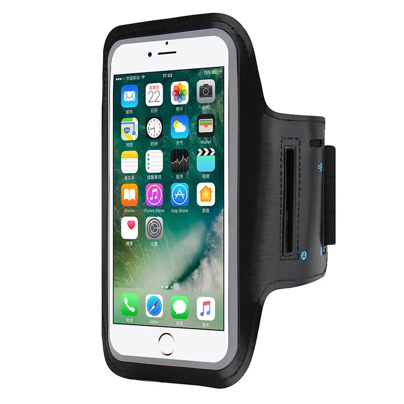 Running Sports Armband Zipper Arm Bag Protective Case 6