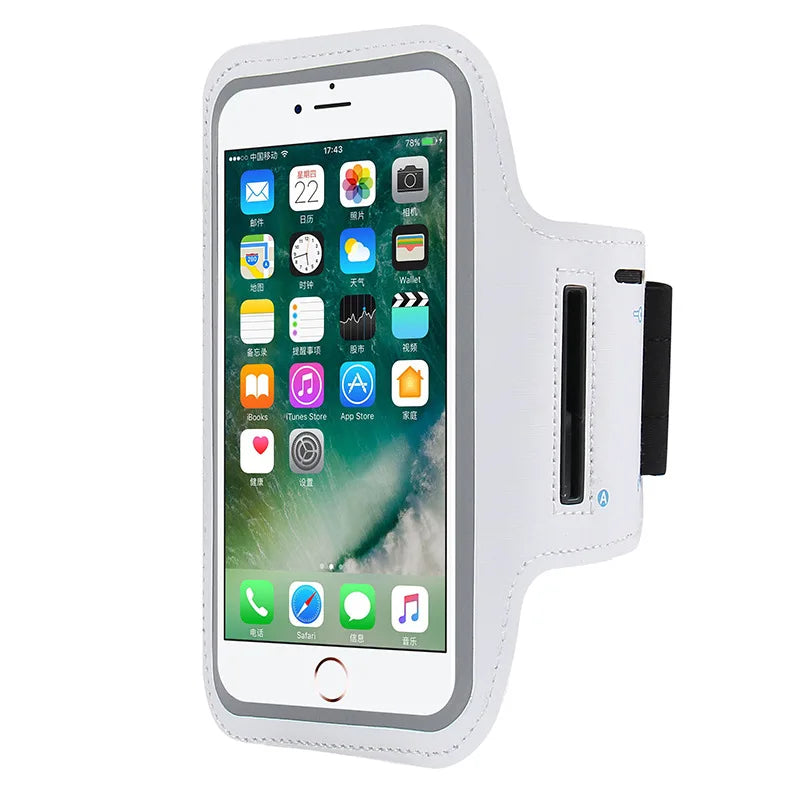 Running Sports Armband Zipper Arm Bag Protective Case 7