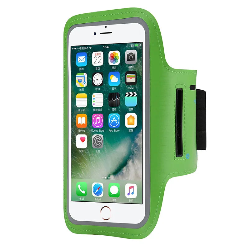 Running Sports Armband Zipper Arm Bag Protective Case 10