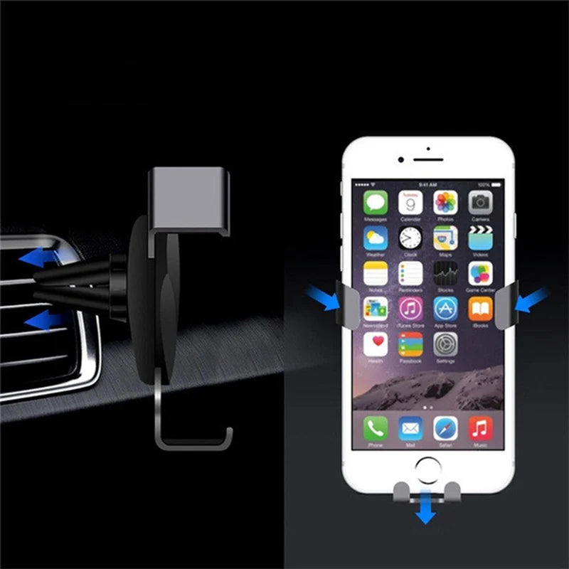 Suitable for car air outlet mobile phone holder non-magnetic car mobile phone holder 3