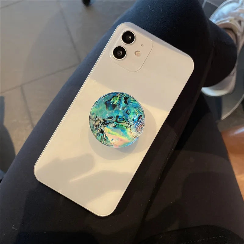 Transparent Amber Foldable Phone Ring Holder 11