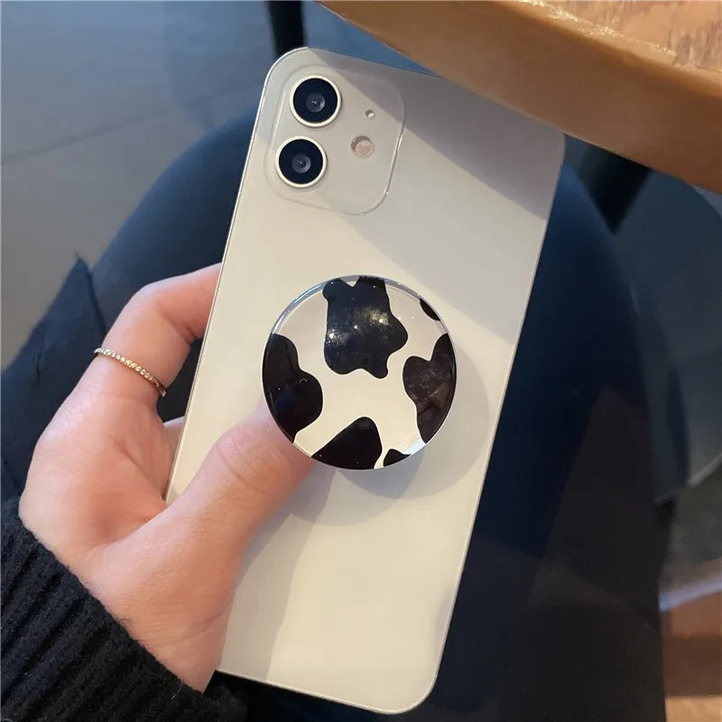 Transparent Amber Foldable Phone Ring Holder 18