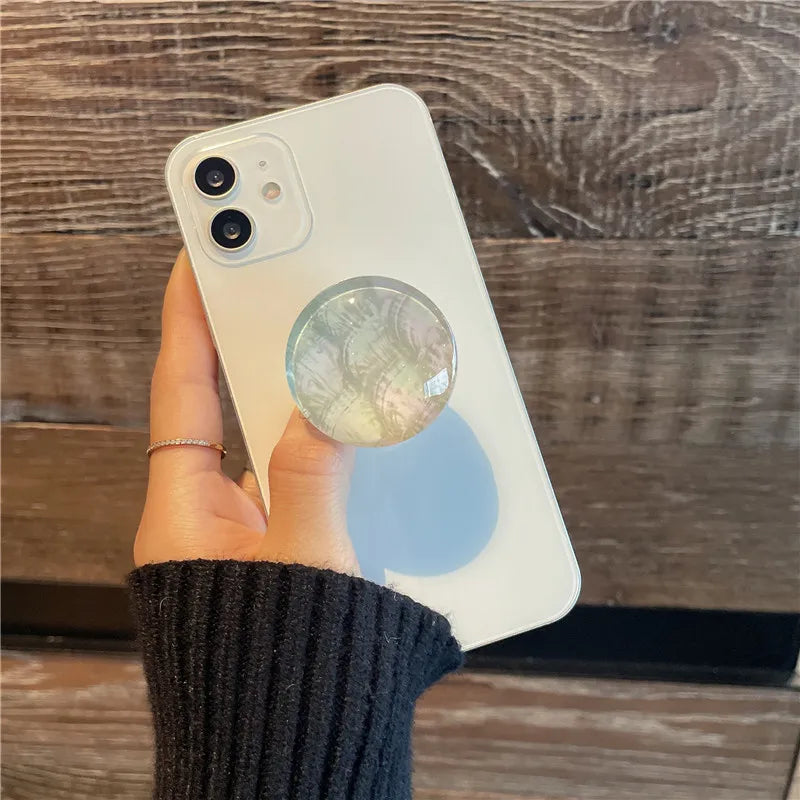 Transparent Amber Foldable Phone Ring Holder 9