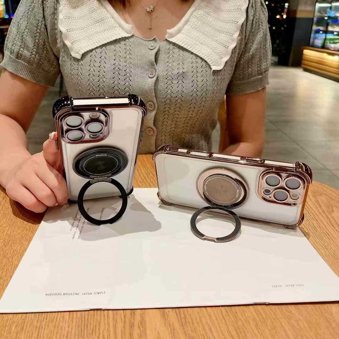 Transparent phone case for iPhone 11-16 2