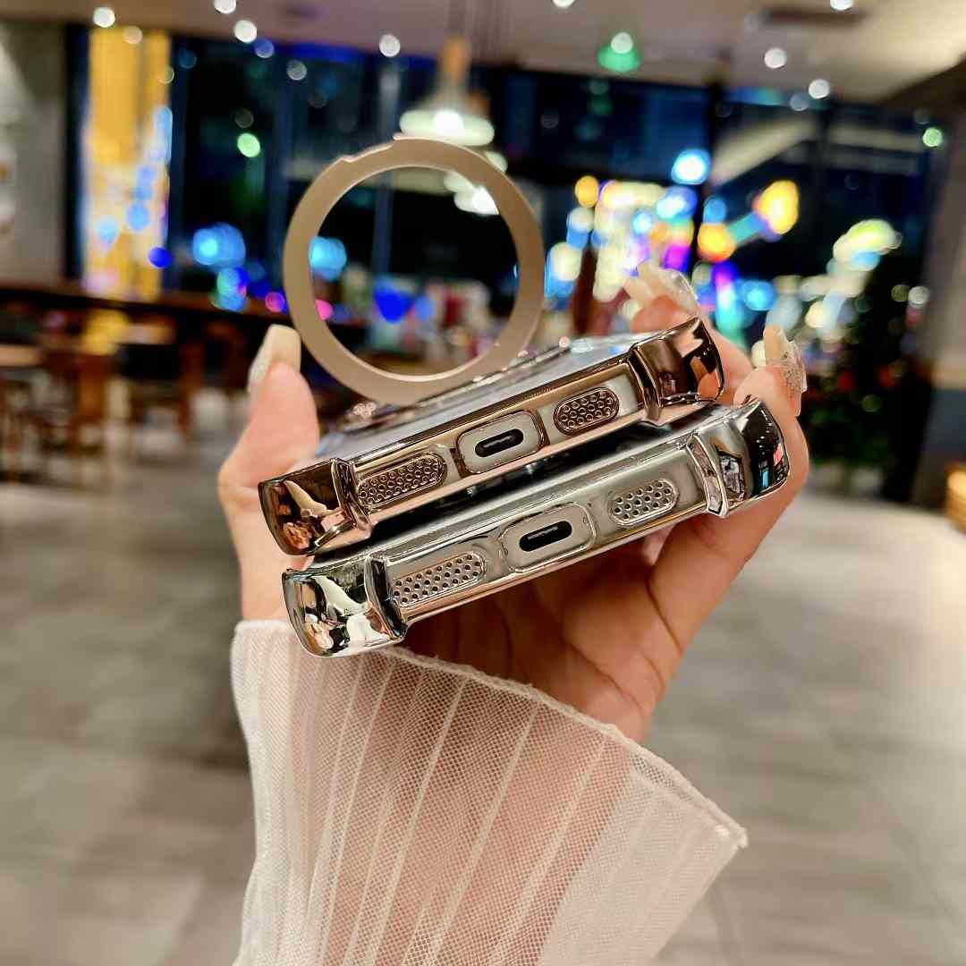 Transparent phone case for iPhone 11-16 9