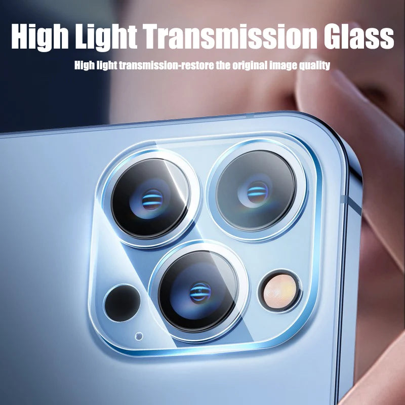 4PCS HD Back Camera Glass Protectors For iPhone 13 11 12 14 Pro Max Lens Protective Glass on iPhone 14 13 15 PRO MAX Camera Film