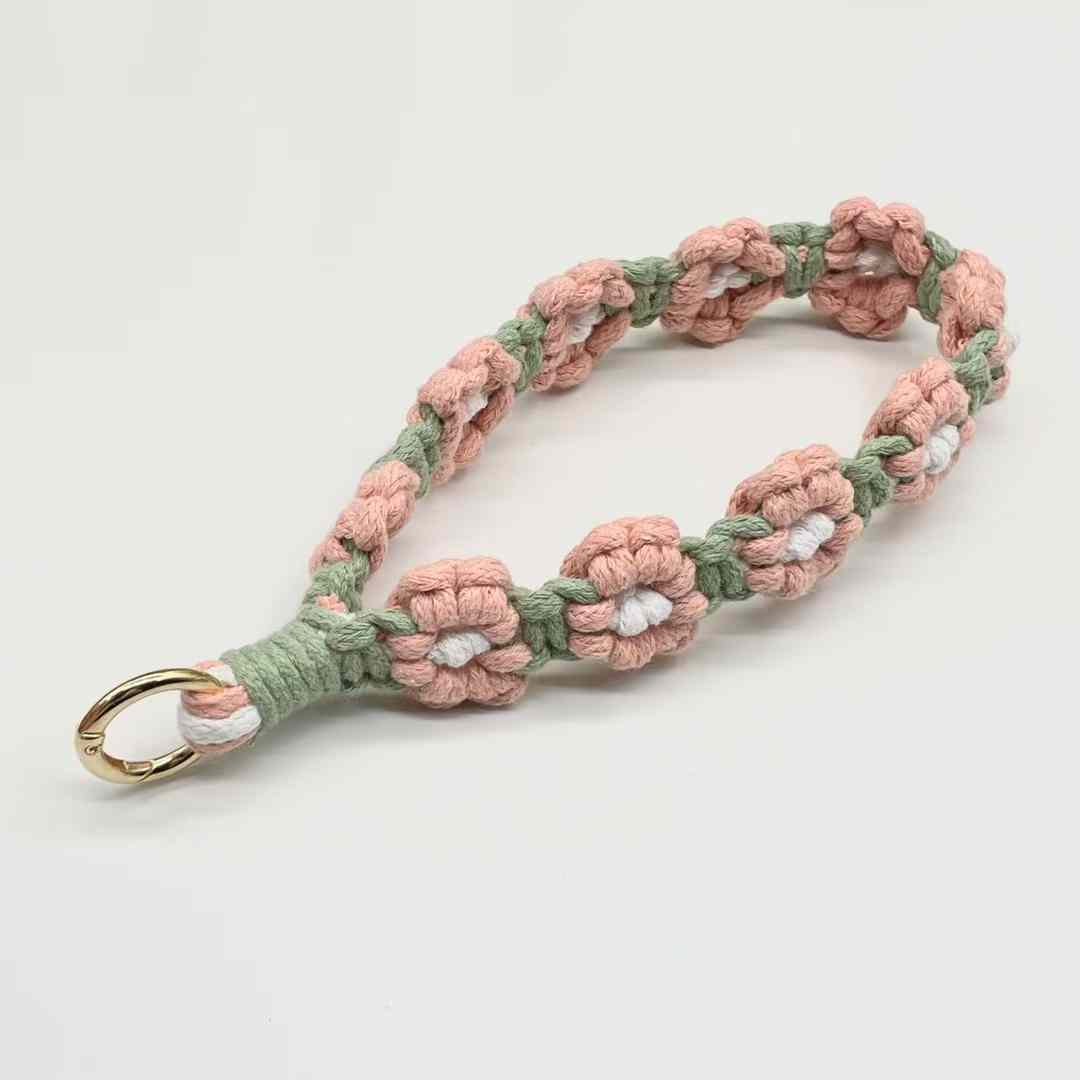 Champagne Daisy Phone Strap