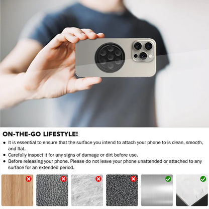 Mobile phone holder ring holder extension holder suction cup holder 3