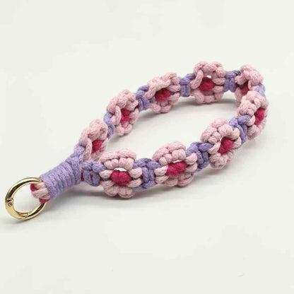 Pink Daisy Phone Strap