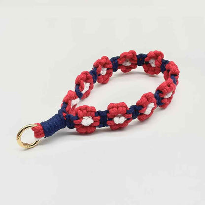 Red Daisy Phone Strap