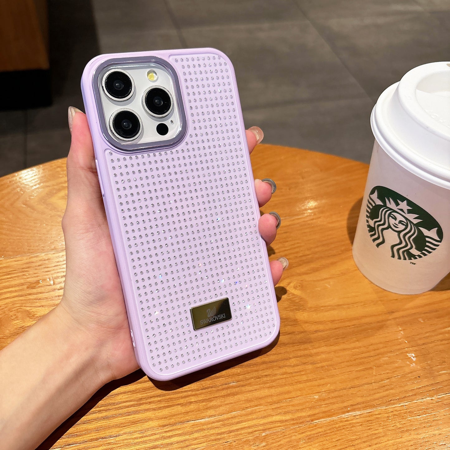 Smoky Purple Diamond Phone Case